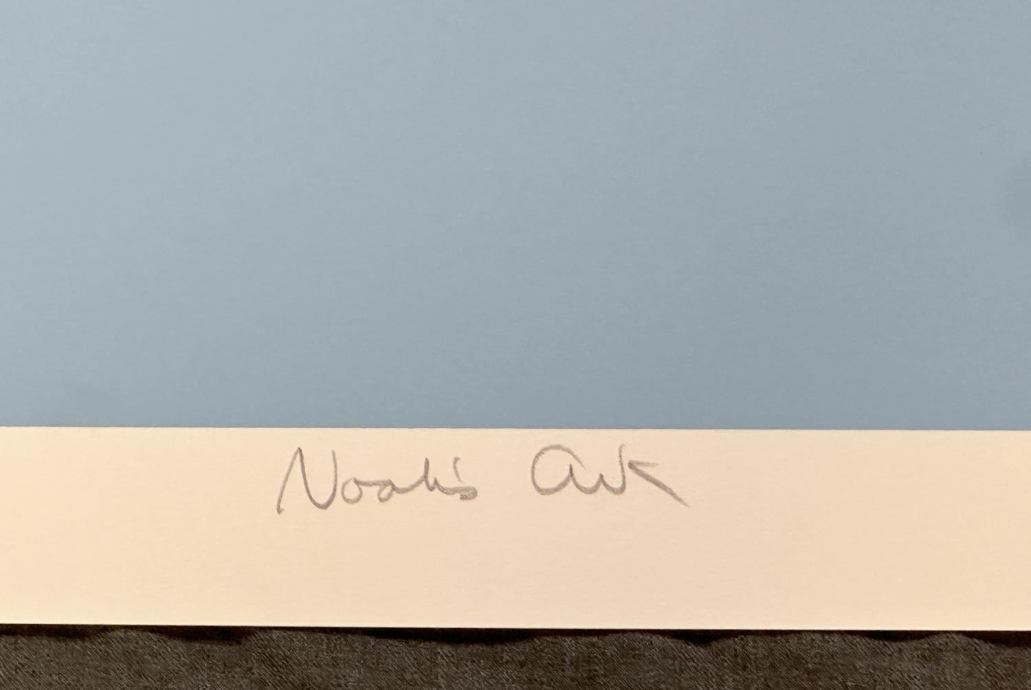 Mark Sabin
Arche de Noé - 1980 
Impression - Sérigraphie sur papier Somerset 34'' x 26''
Edition : Signé au crayon, titré, daté et marqué 245/250
taille de l'image : 31