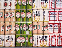 Used This Beer Is For You Huge Original Oil Painting by Photorealist Mark Schiff