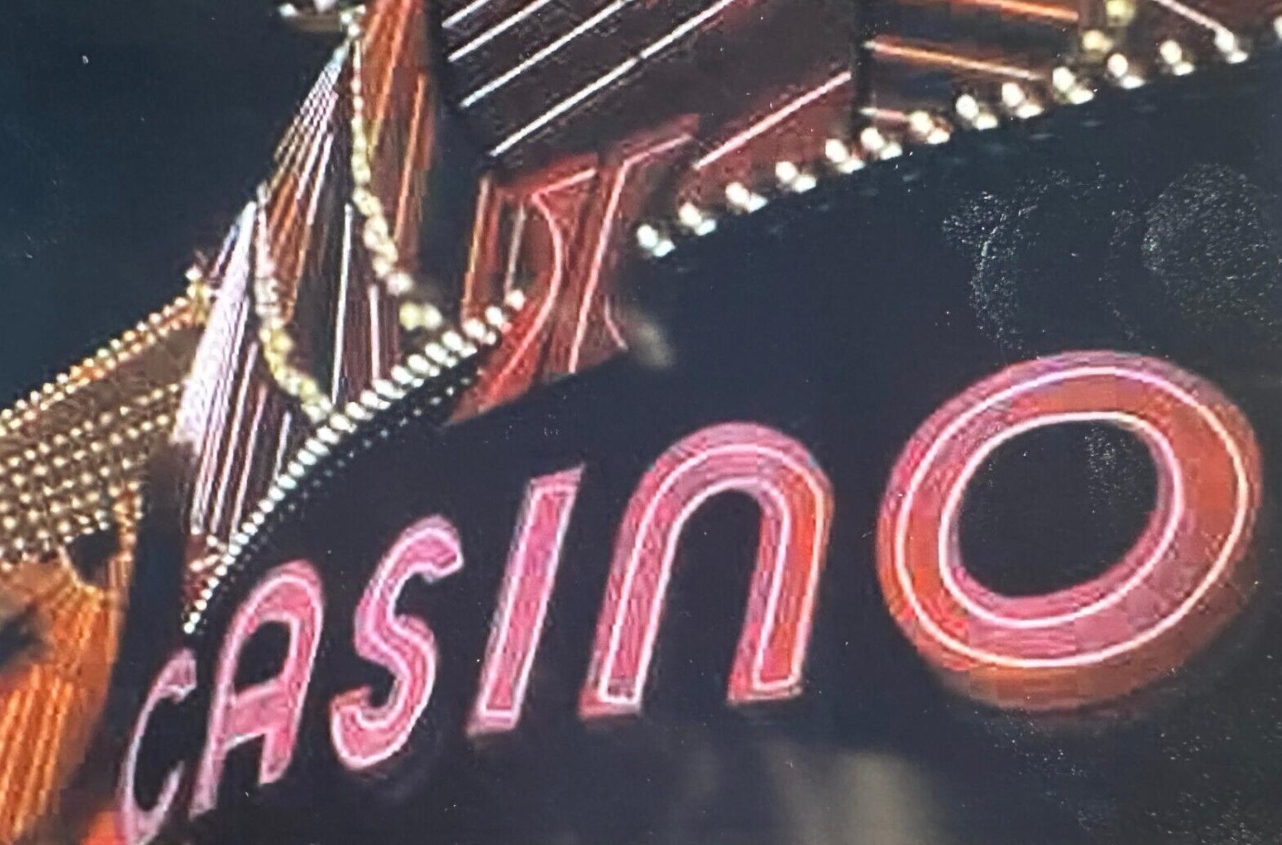 Casino - Original Oil Painting by Renowned Photorealist Mark Schiff 1