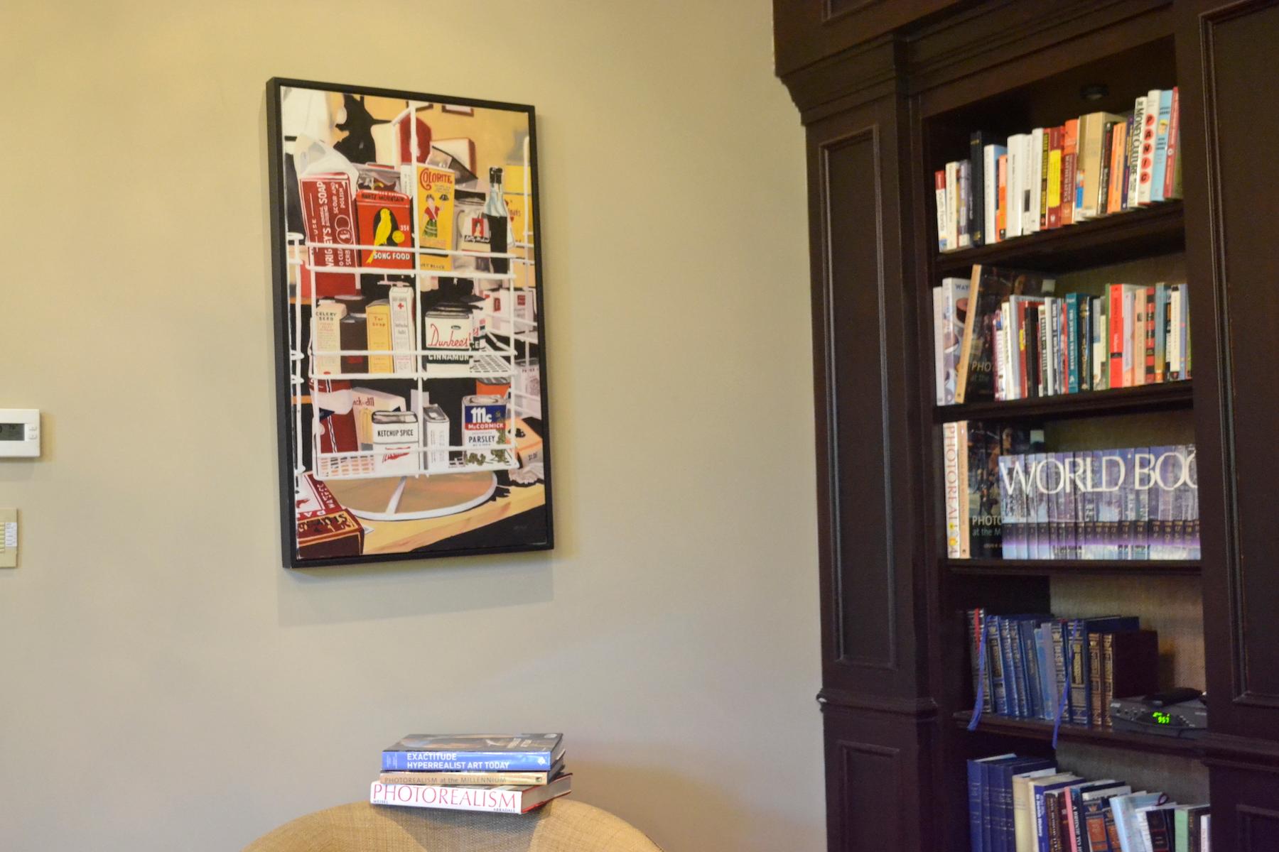 McCormick Mustard - Original Oil Painting by Renowned Photorealist Mark Schiff For Sale 6