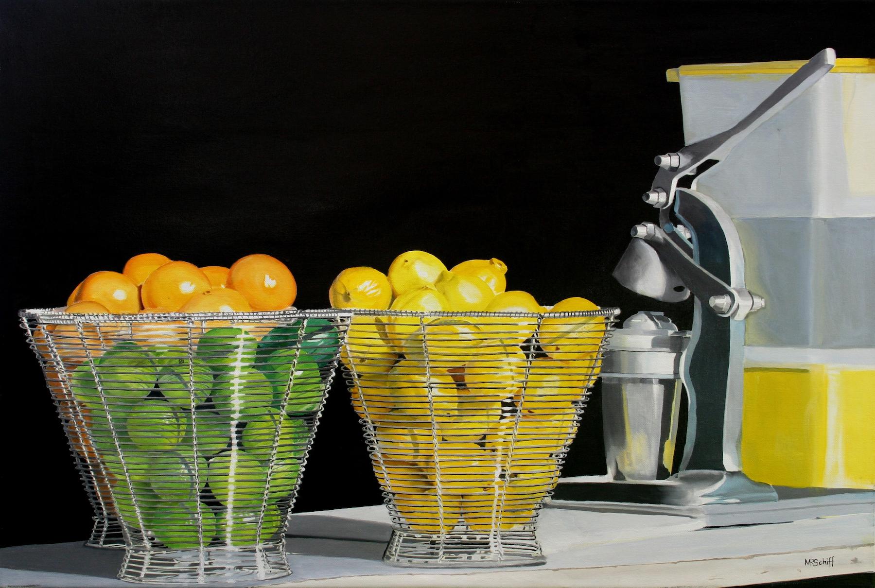 One cannot appreciate this painting on a computer screen; in real life, it is absolutely amazing.  Because you cannot appreciate it on a computer screen, our gallery has a unique policy.  When purchasing from us, the buyer has sixty days to