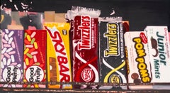 Used Sweet Tooth Up Above Original Oil Painting by Photorealist Mark Schiff