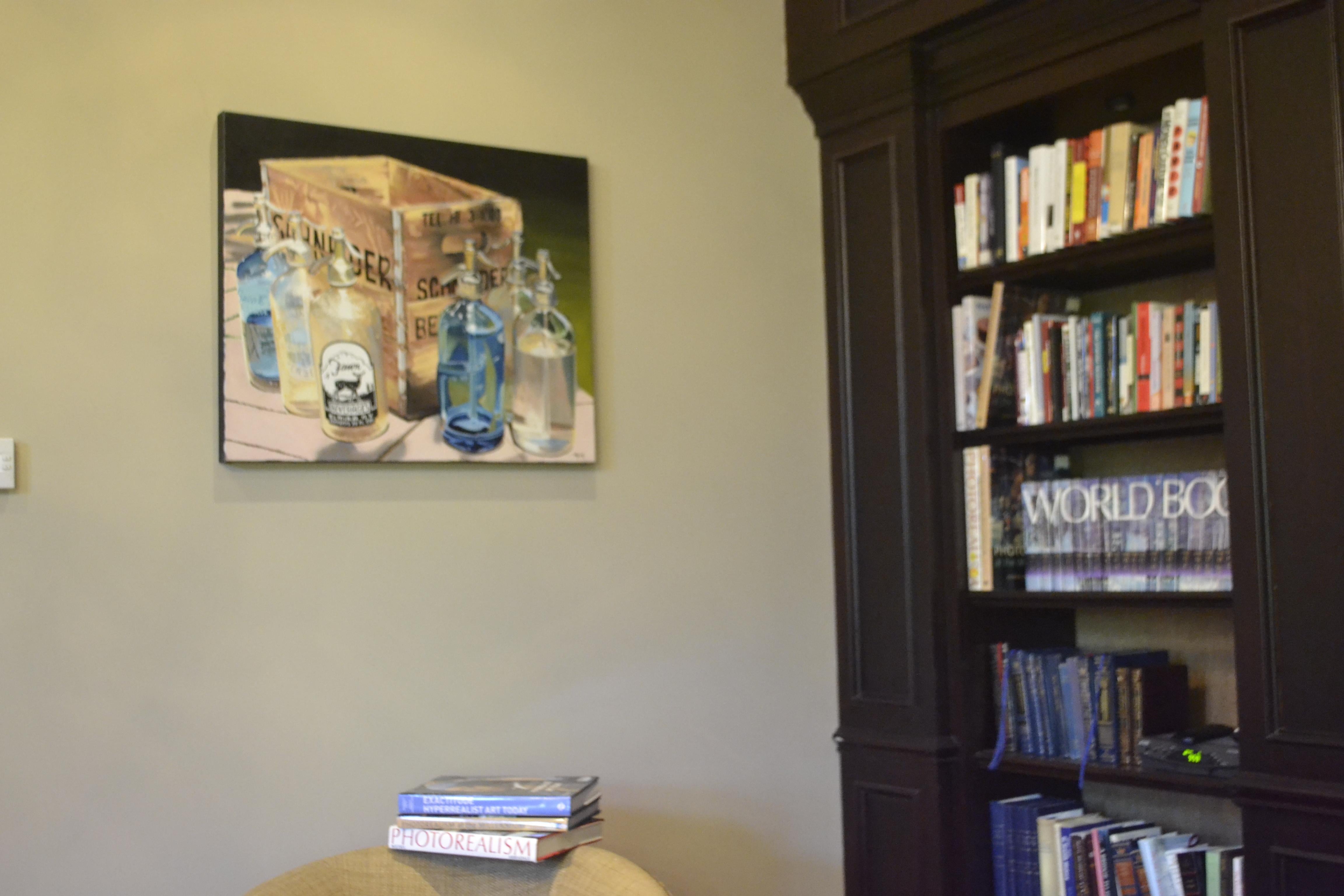 Seltzer - Photorealist Print by Mark Schiff