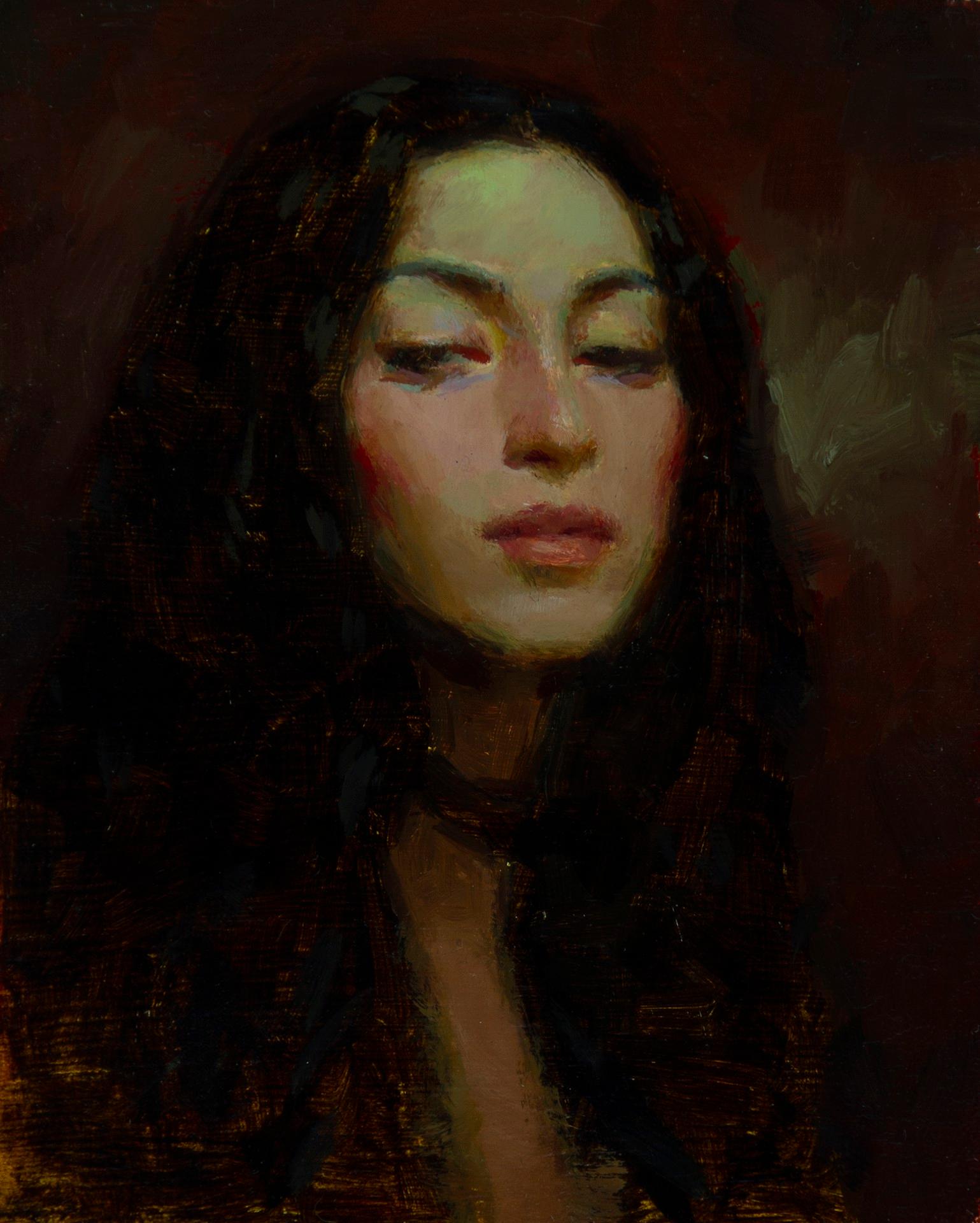 Mark Schwartz Portrait Painting - M.Y. 3