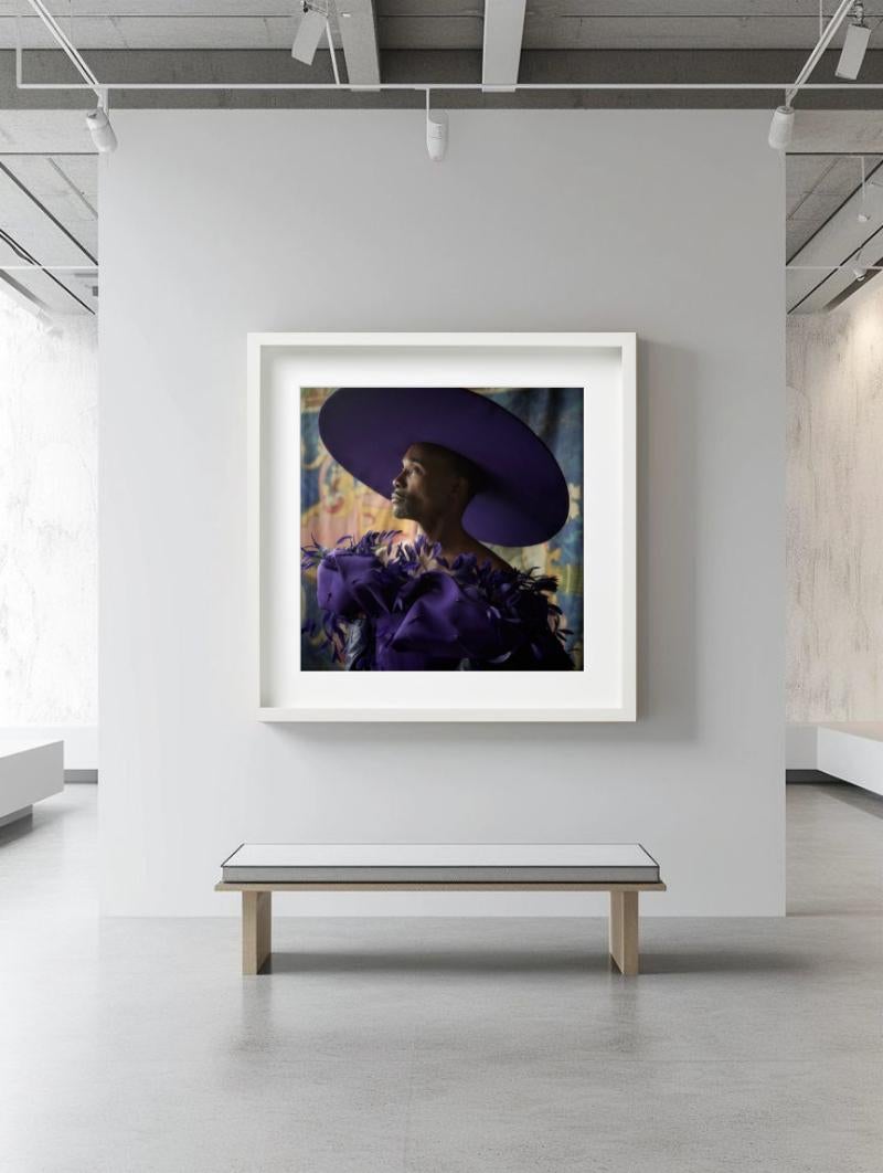 Billy Porter in Purple Haute Cotoure and Hat, photographed by Mark Seliger at the Vanity Fair Oscars After Party, 2024. 

All prints are limited edition. Available in multiple sizes. High-end framing on request.

All prints are done and created by