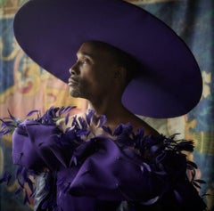 Billy Porter in Purple Haute Cotoure, Oscars, Fine Art Photography 2020