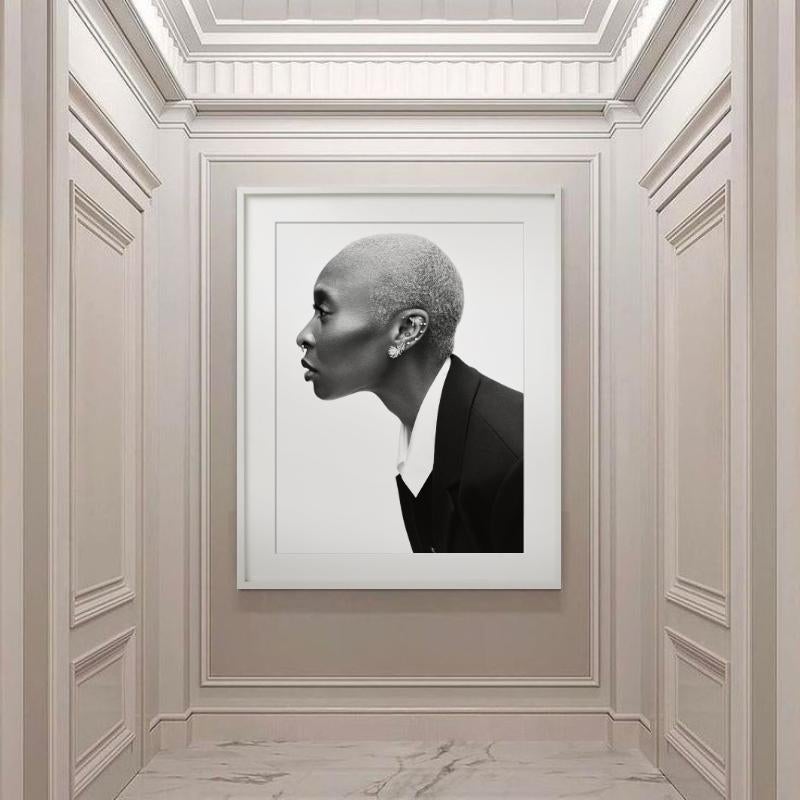 Cynthia Erivo, Porträt in Seitenprofil, Kunstfotografie, 2021 im Angebot 5