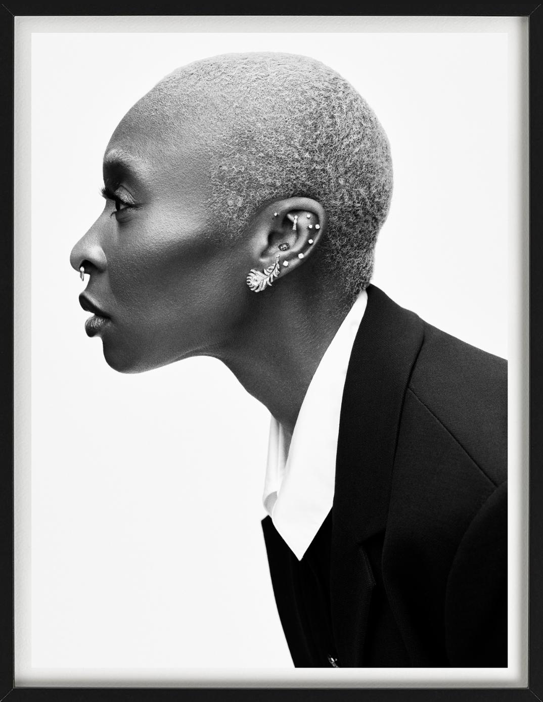 Cynthia Erivo, Porträt in Seitenprofil, Kunstfotografie, 2021 – Photograph von Mark Seliger