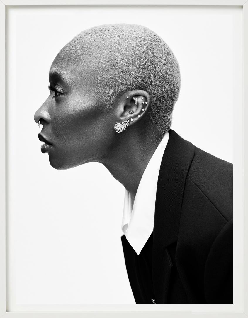 Cynthia Erivo, Porträt in Seitenprofil, Kunstfotografie, 2021 im Angebot 3