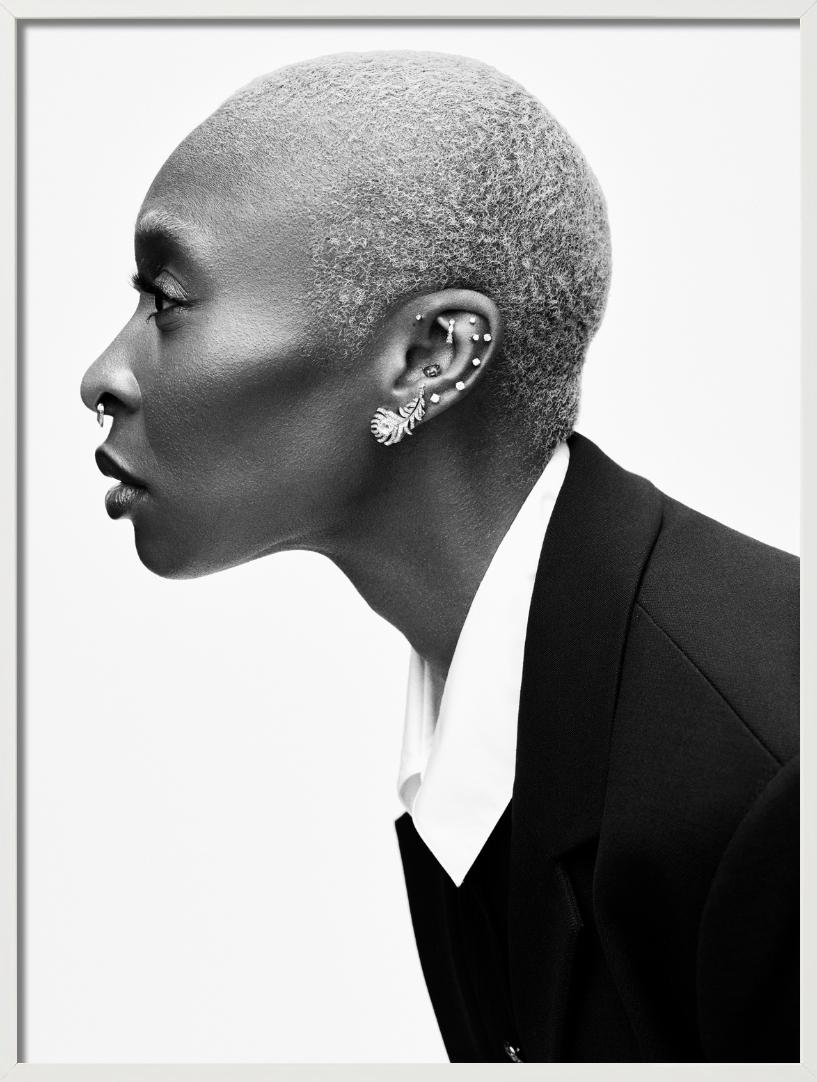 Cynthia Erivo, Porträt in Seitenprofil, Kunstfotografie, 2021 im Angebot 4