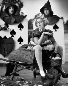 Drew as Alice, Fine Art Photography, 1993