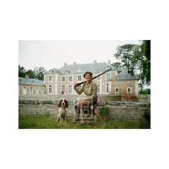Chateaux, Mme. Rigaud with Springer Spaniels, 1957