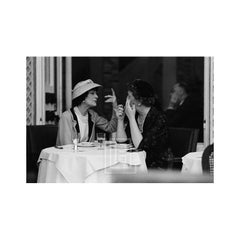 Coco Chanel Lunches with Jessica Daves at the Ritz, 1957