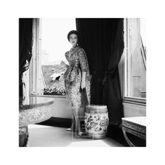 Dior, Vestido Florentino, línea Courbe, 1958