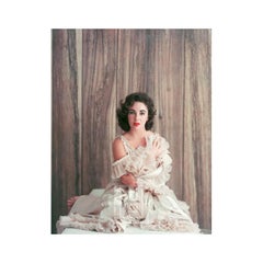 Elizabeth Taylor in Frills with Hand on Shoulder, 1956