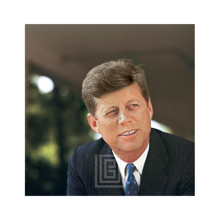 Mark Shaw Color Photograph - Kennedy, John Color Portrait