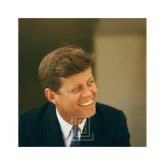 Kennedy, John Color Portrait, Smiling Left