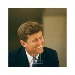 Vintage Kennedy, John Color Portrait, Smiling Left