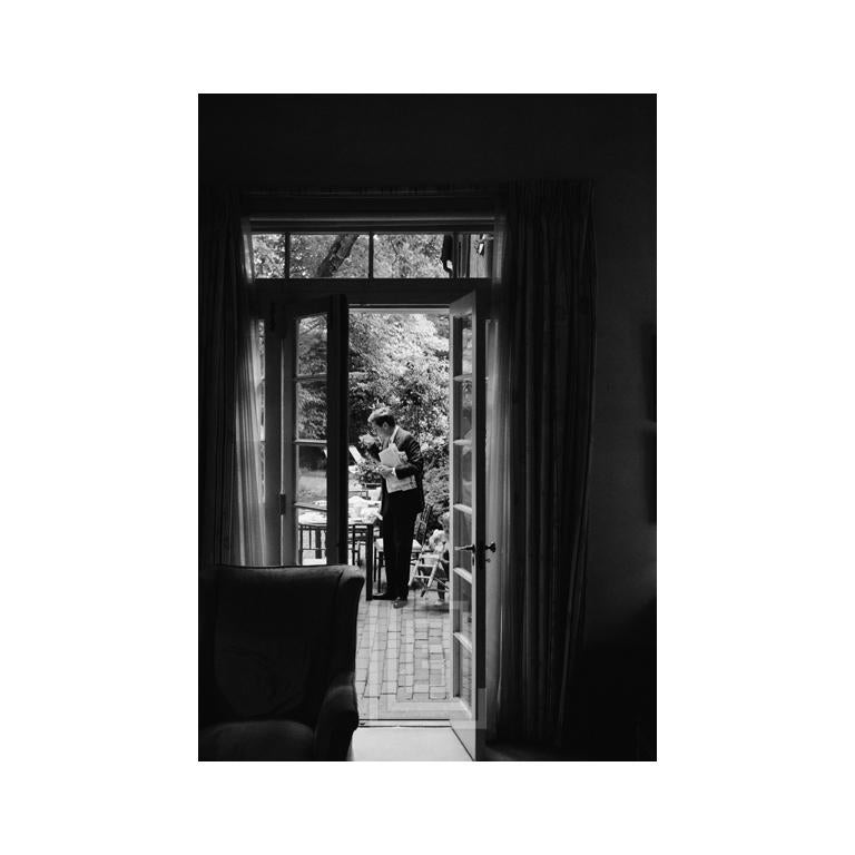 Mark Shaw Figurative Photograph - Kennedys, JFK and Caroline, Breakfast View Through Doorway