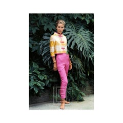 Retro Tiger Morse, Mrs. Alfred Vanderbilt, Pink, Florida, 1962