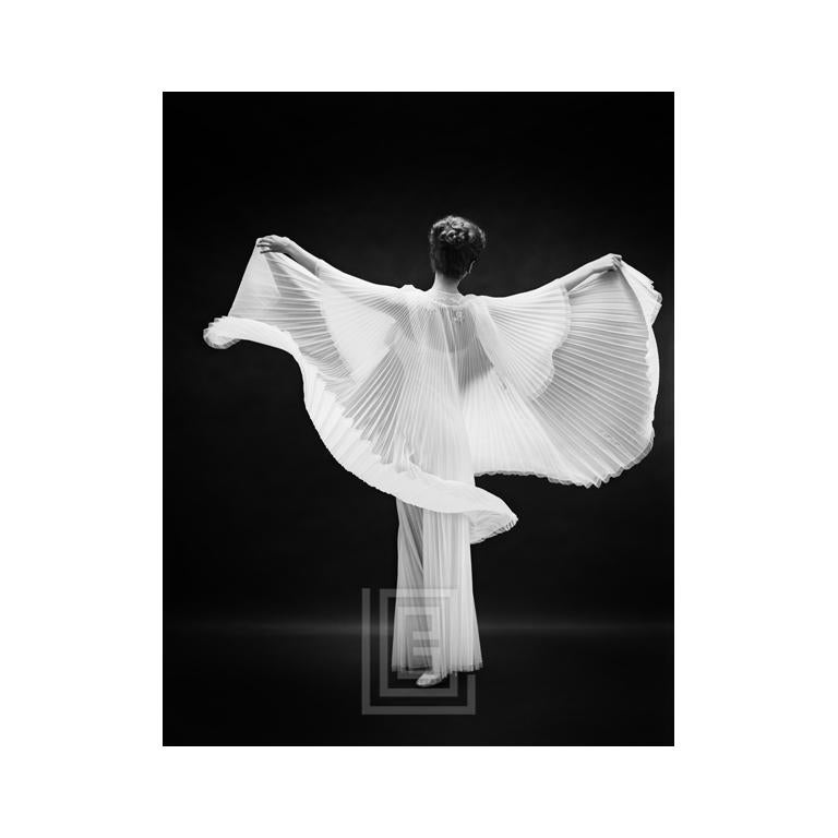Mark Shaw Black and White Photograph - Vanity Fair Butterfly Robe Back, Circa 1955
