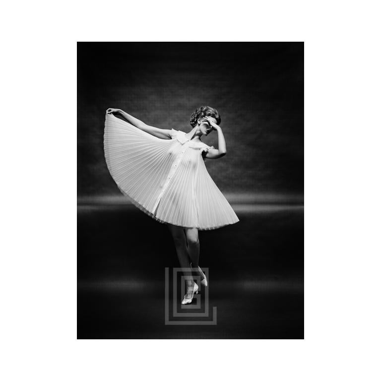 Mark Shaw Figurative Photograph - Vanity Fair Pleated Babydoll, Circa 1955