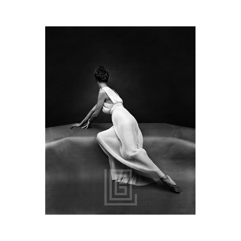 Mark Shaw Figurative Photograph - Vanity Fair Pleated Grecian Back, Circa 1955