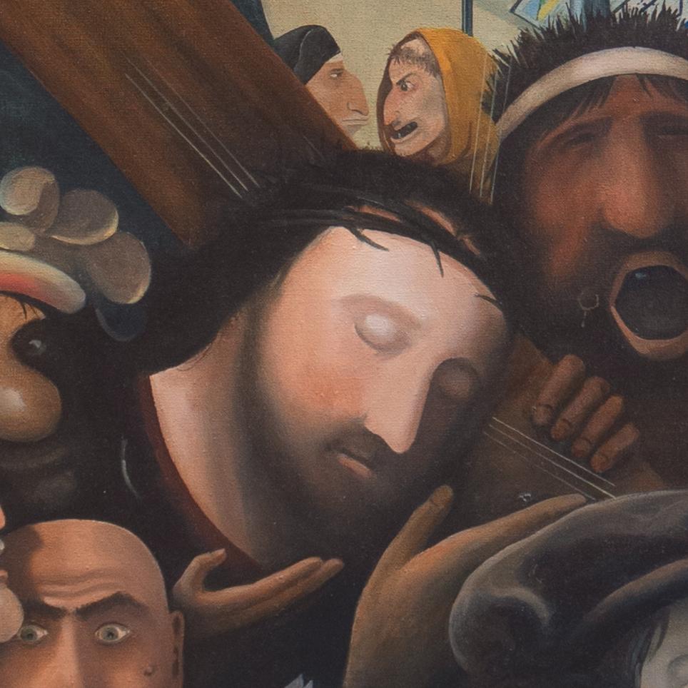 'Fancy Bringing that Thing on the Tube', Bosch, Royal Academy Summer Exhibition For Sale 6