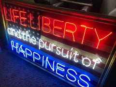 1912 vintage USA 46 star flag Original from NYC harbour by the Neon God Sloper