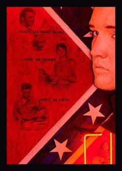 Elvis neon original art work