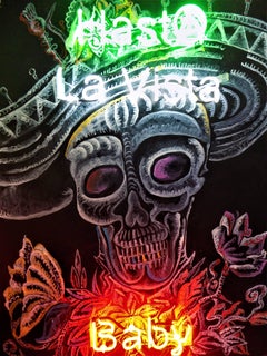 Hasta La Vista Neon Original. Signed.  Art Dubai collection sold out.