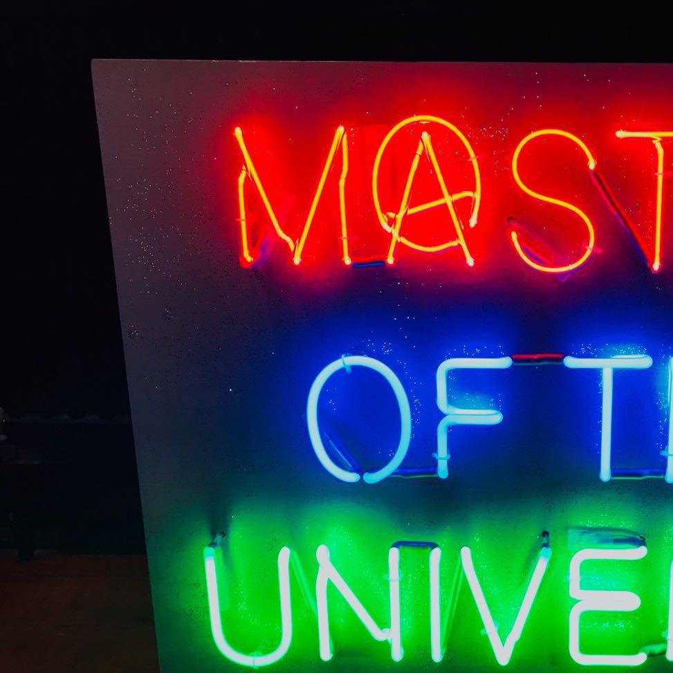 Master of the Universe - Contemporary Mixed Media Art by Mark Sloper