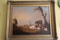 Antique 'An Autumn Evening' by Mark Thompson 1812-1875