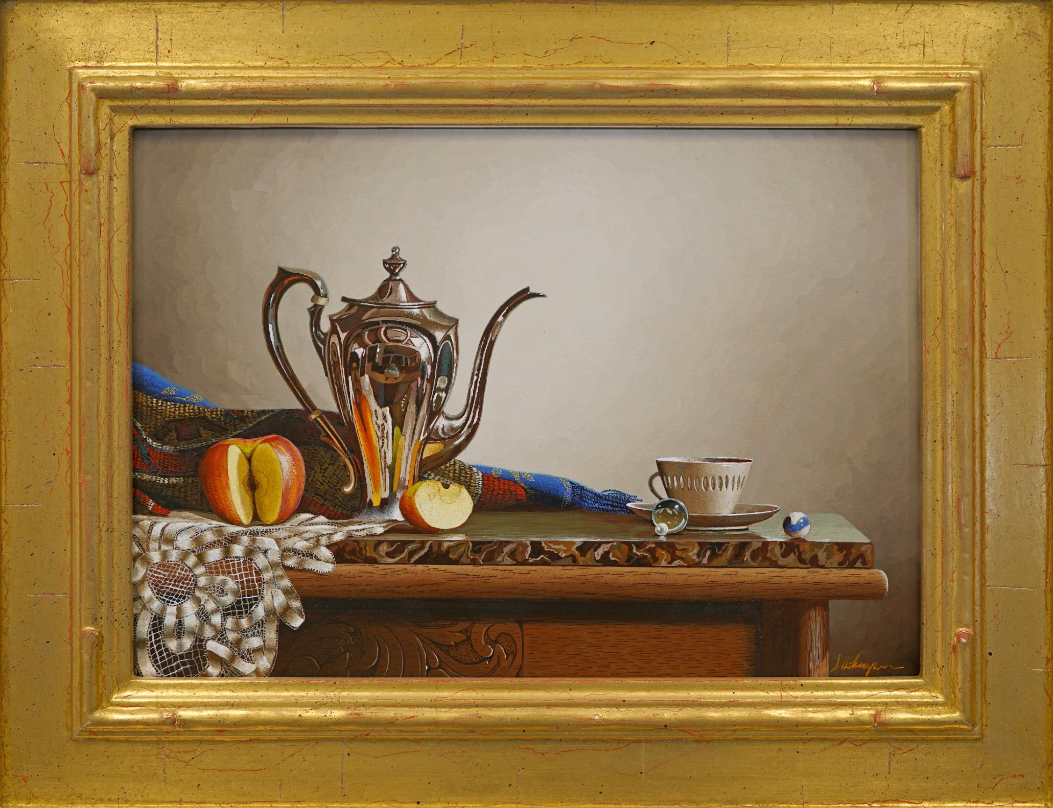 Riflessi Tempera all'uovo  Realismo  Incorniciato    8.5