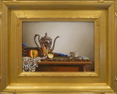 Reflejos Huevo Témpera  Realismo  Artista estadounidense 8,5" x 12,5