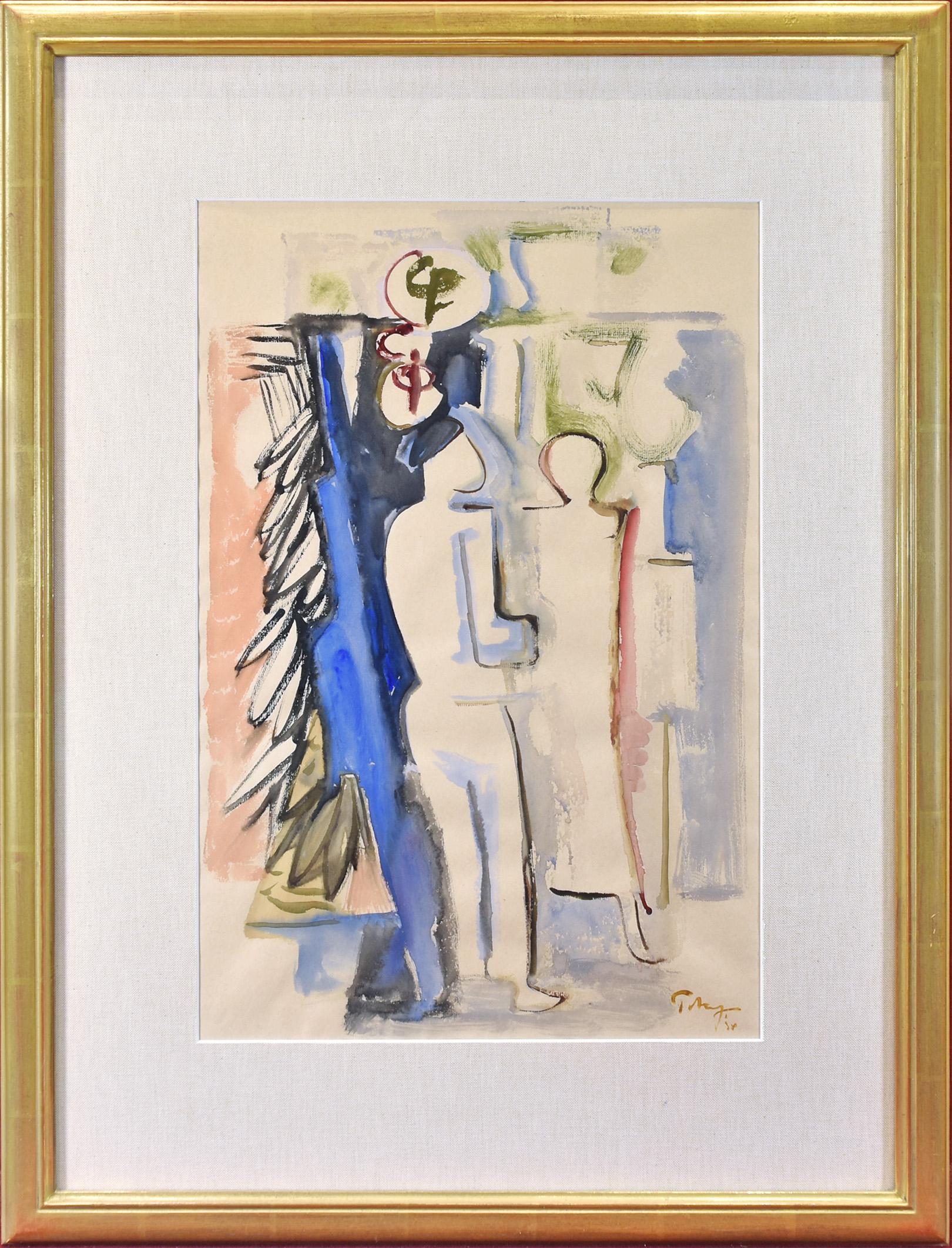 Mark Tobey Abstract Painting - Abstract