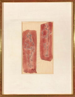 "Hombres en el Mercado Público de Seattle" (Dos figuras)