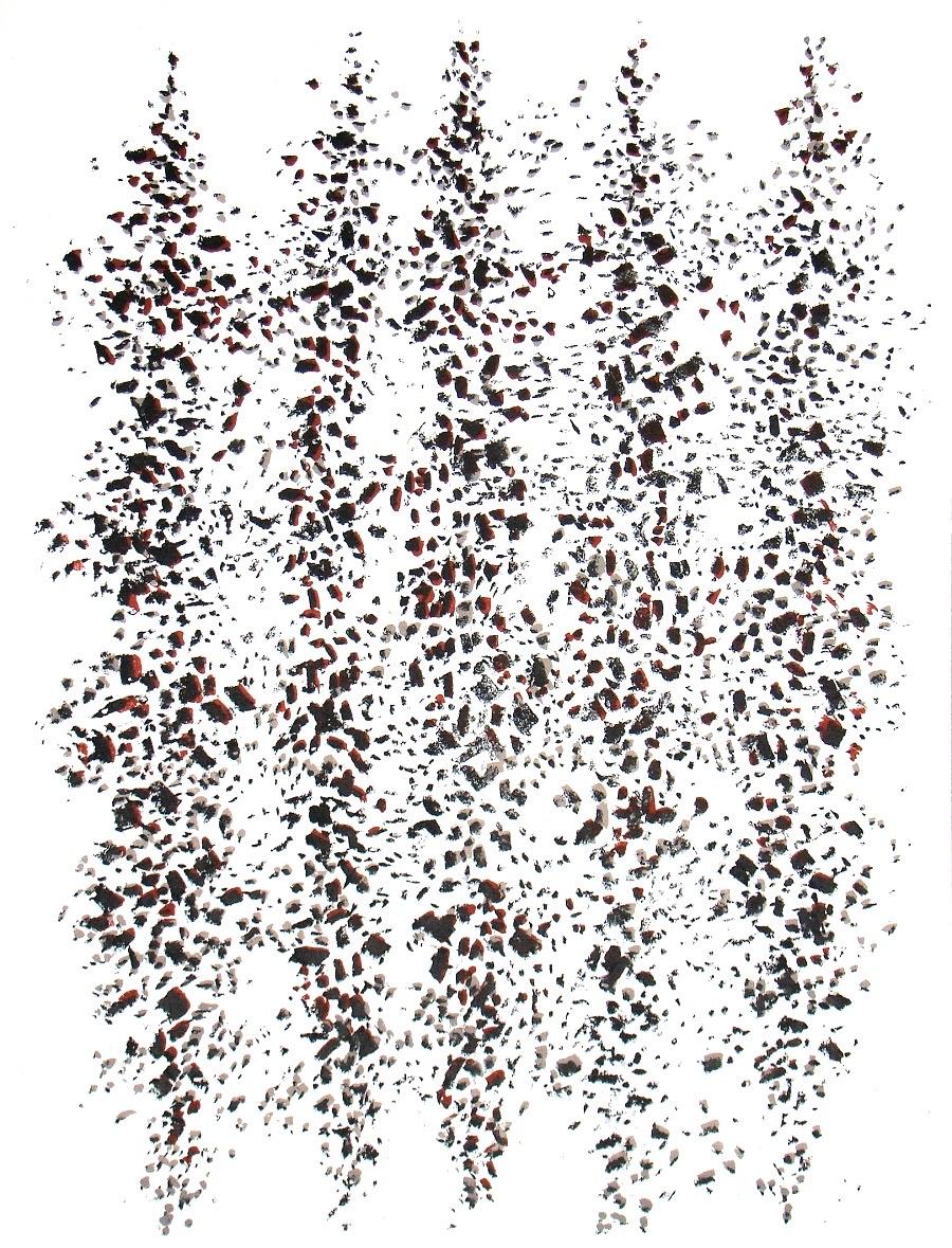 Mark Tobey Abstract Print - Composition, Société internationale d'art XXe siècle