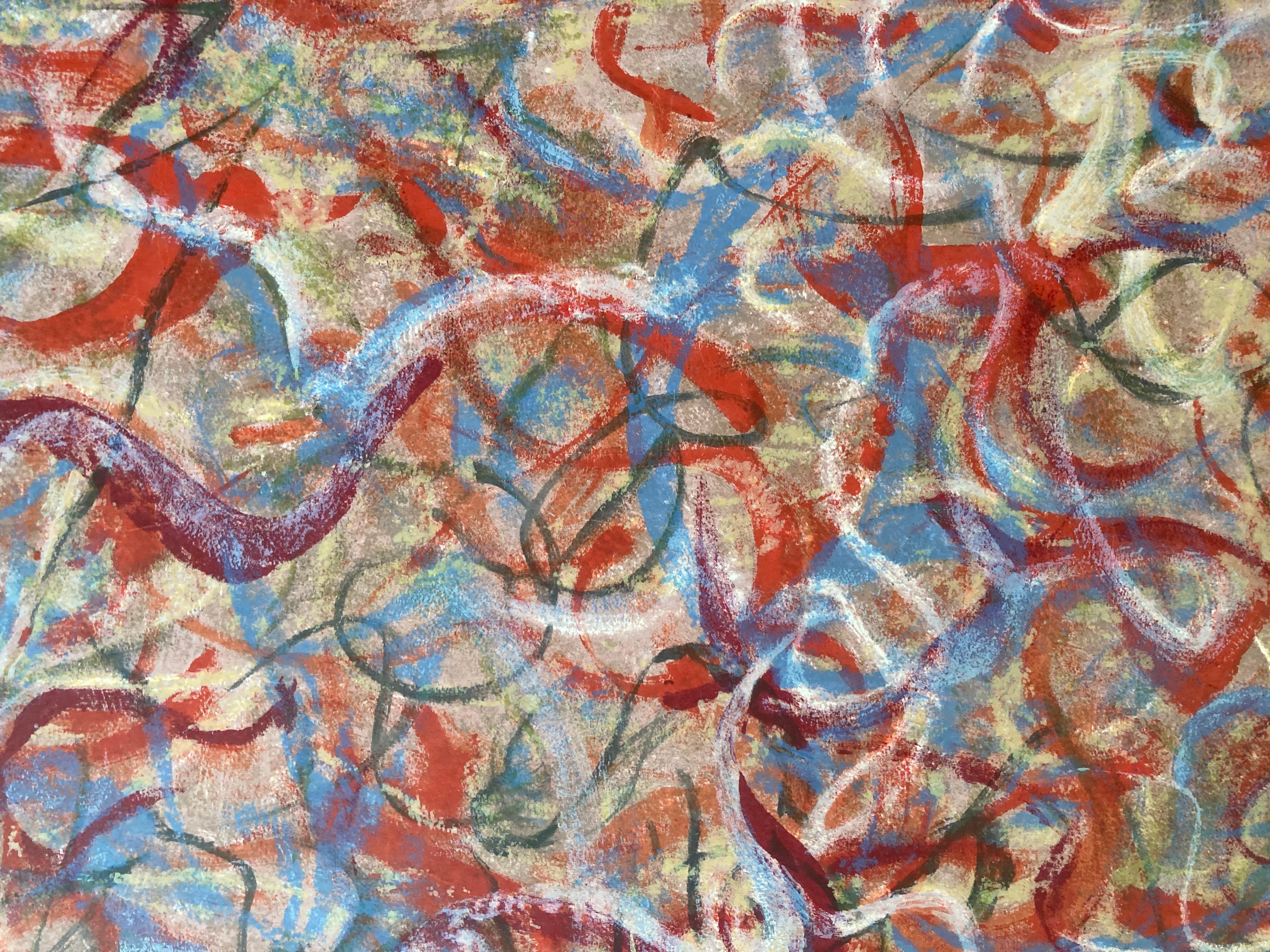 Lithographie de Mark Tobey 1974, signée 2