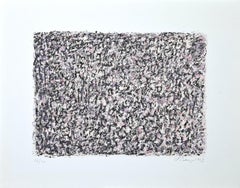 Horizontal Composition - Original Lithograph by Mark Tobey - 1967