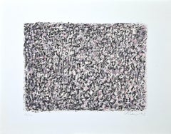 Horizontal Composition - Original Lithograph by Mark Tobey - 1967