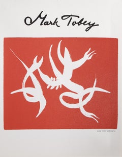 Poster espressionista astratto improvvisato di Mark Tobey