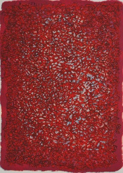 Mark TOBEY : Burning Devouring Love, Original signed screenprint