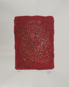 Mark TOBEY : Burning Devouring Love, Original signed screenprint