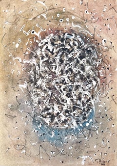 Mark Tobey, Dominated Center, from Painters of Today, 1961 (after)