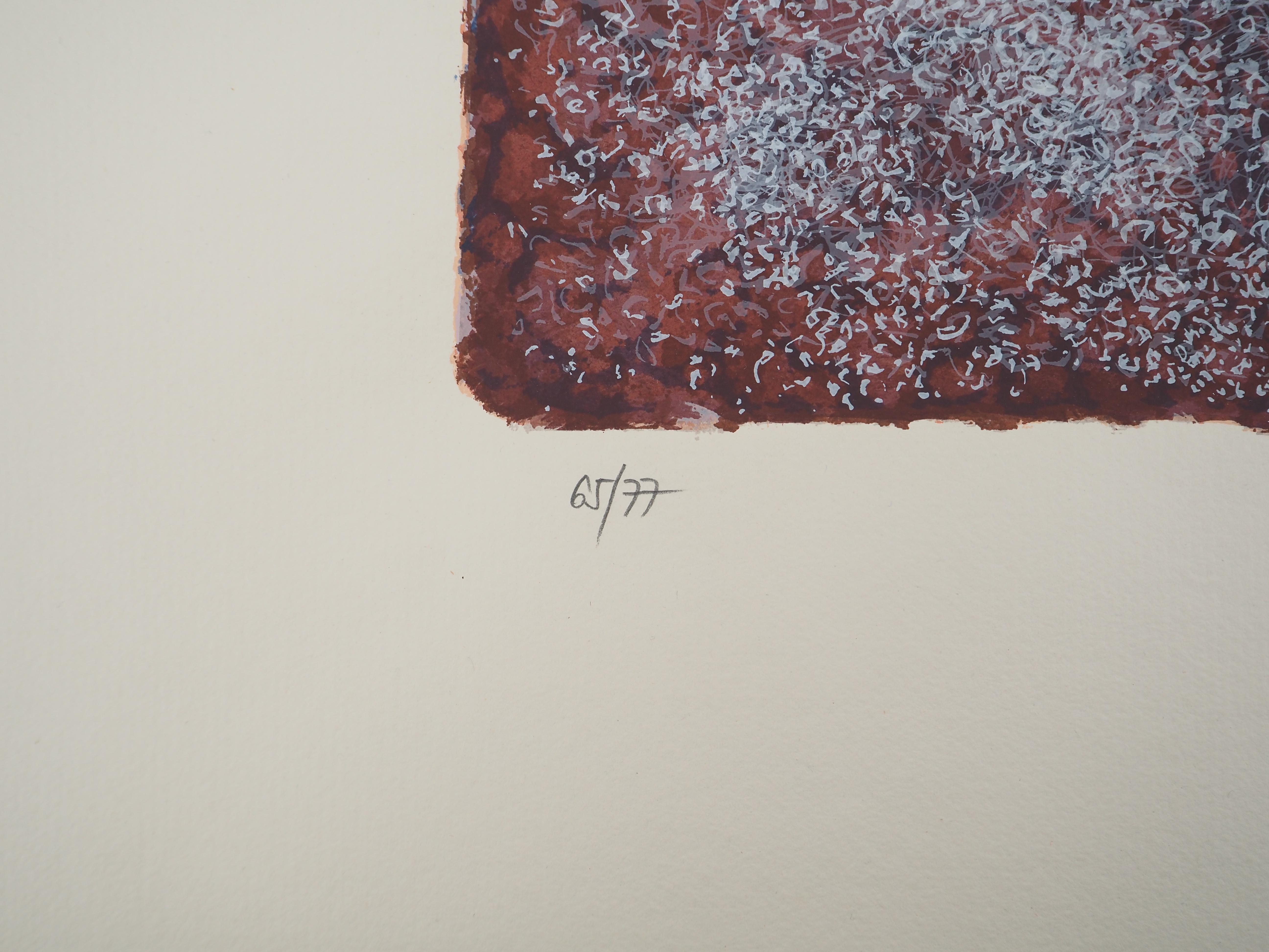 Mark TOBEY : Light Choreography, Original signed screenprint For Sale 2