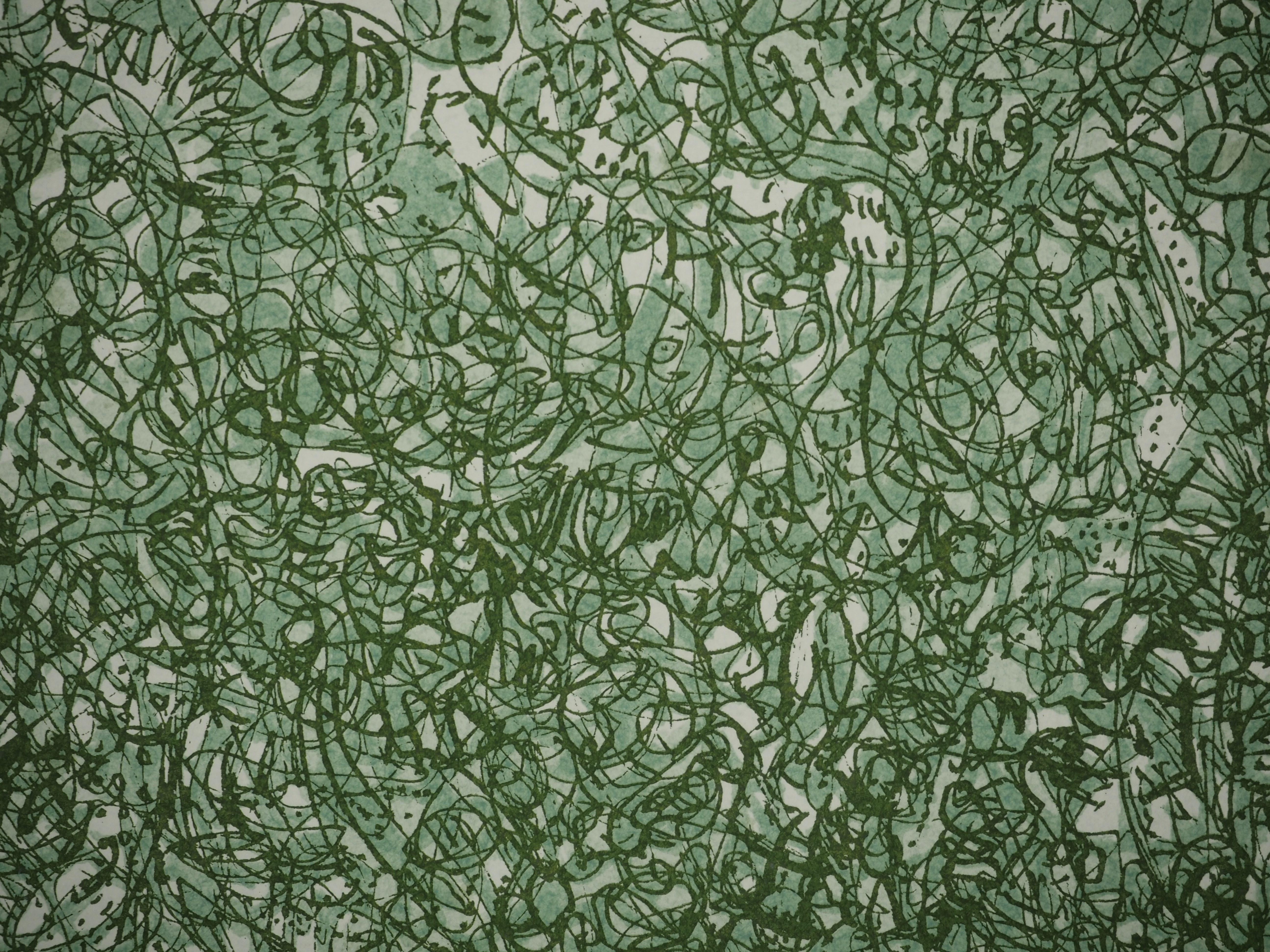 Mark TOBEY (1890-1976)
Spring Garden, 1976

Original color screenprint
Signed with the artist's stamp
Numbered / 77 copies
On Auvergne vellum 64.5 x 50.5 cm

INFORMATION: Authenticated by the printer's dry stamp and countersigned on the back by the