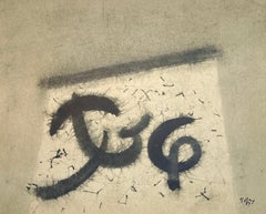Mark Tobey, Still Life Sumi-Calligraphic, from Painters of Today, 1961 (after)