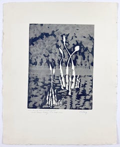 Movement in White by Mark Tobey from Transitions water plants sky landscape