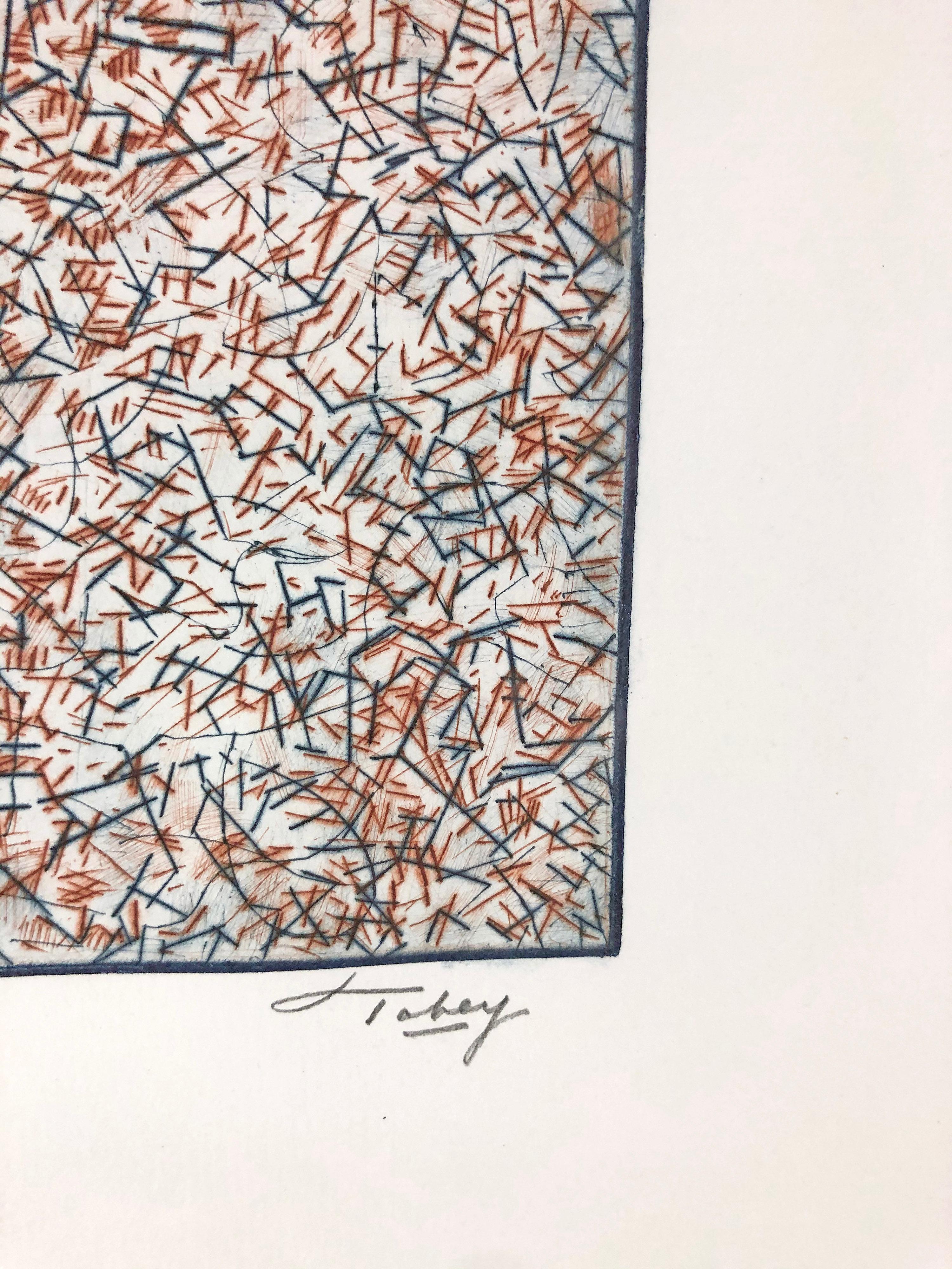mark tobey white writing